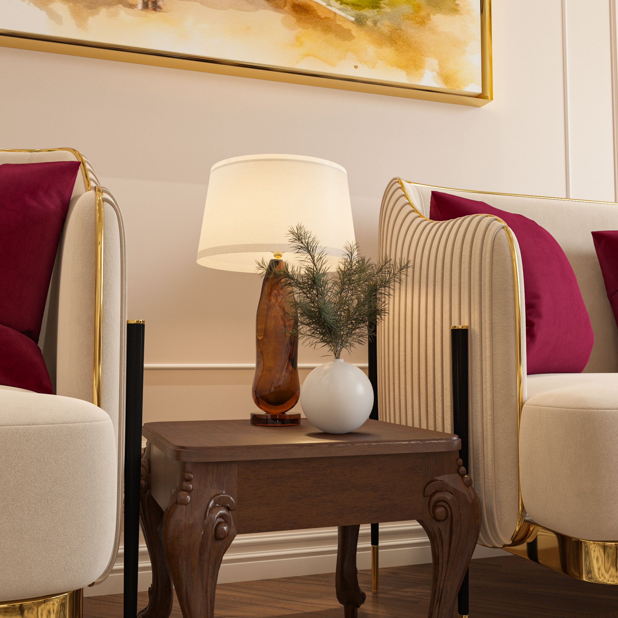 The Grand Salon — Private Residence - View 1